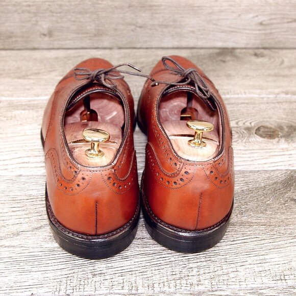 Allen Edmonds SANFORD Cap Toe Blucher 10 D Chili * add $15 new Trees main image 9